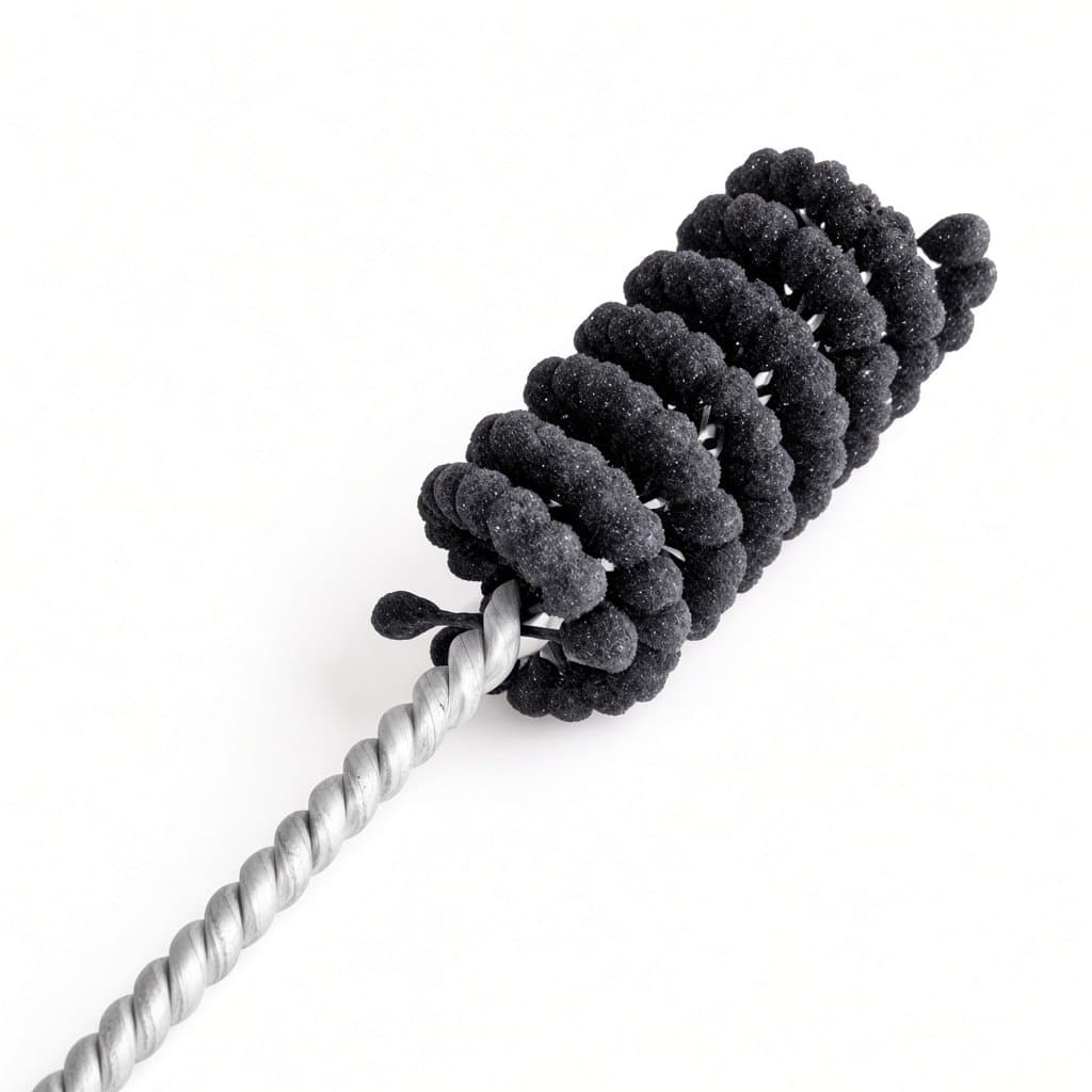 Aluminium Oxide Flexible Hone Brush, 25 mm, 120 Grit