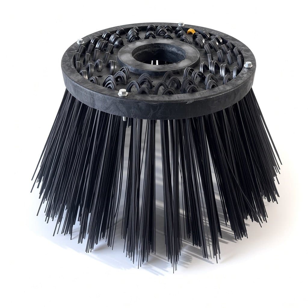 Side Brush for FAUN Viajet, 700 × 450 mm Flat Steel Wire