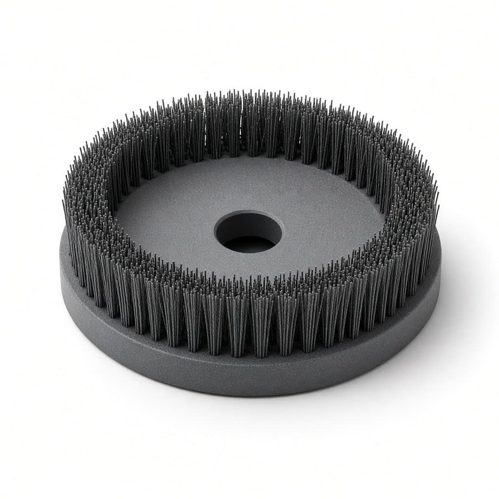 150 mm Silicon Carbide 80 Grit Abrasive Nylon Disc Brush